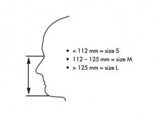 Apsauginė puskaukė 3M 6000