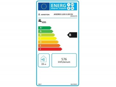 Ariston ANDRIS LUX 6 UR po kriaukle 1.5kW 5.6L mažos talpos vandens šildytuvas 5