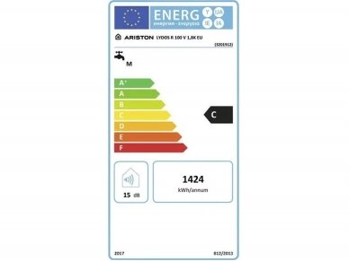 Ariston LYDOS R 100 V 1.8kW 95L elektrinis vandens šildytuvas 6