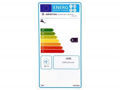 Ariston LYDOS R 50 V 1.8kW 49L elektrinis vandens šildytuvas 6