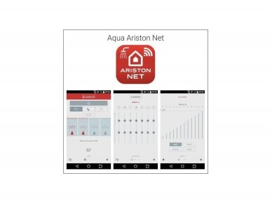 Ariston VELIS Wi-Fi 100 1.5+1.5kW 80L elektrinis vandens šildytuvas 4