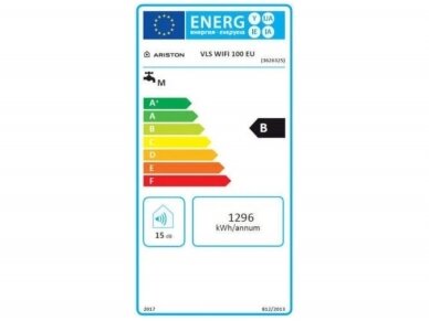 Ariston VELIS Wi-Fi 100 1.5+1.5kW 80L elektrinis vandens šildytuvas 6