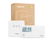 AURATON PAVO SET (AURATON R30 RT) savaitinis belaidis termoreguliatorius su šildymo prietaiso valdikliu (komplektas)