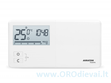 AURATON Tucana (AURATON 2025) savaitinis, programuojamas laidinis termostatas