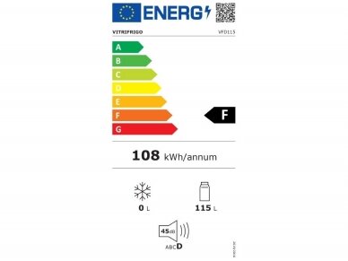 Automobilinis šaldytuvas VFD115 Vitrifrigo 6