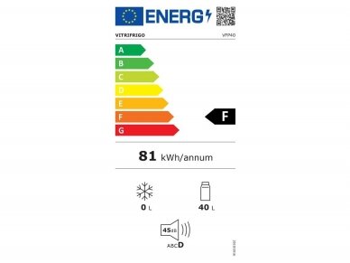 Automobilinis šaldytuvas VFP40 Vitrifrigo 5