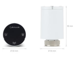 Belaidė termostatinė MINI galva Salus TRV10RFM