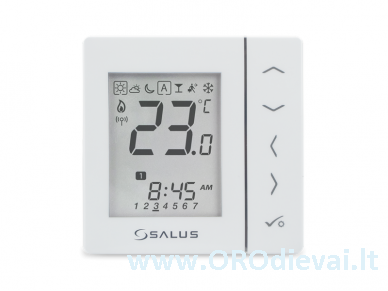 Belaidis programuojamas termoreguliatorius Salus "4 in 1" VS10WRF