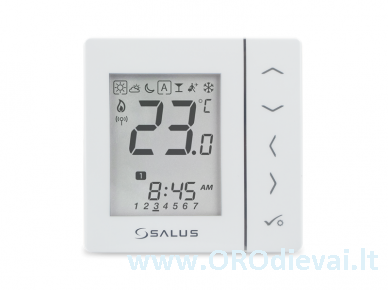 Belaidis programuojamas termoreguliatorius Salus "4 in 1" VS20WRF