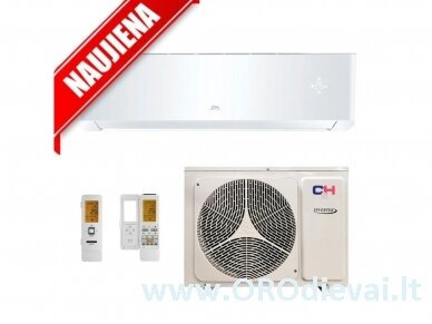 C&H SUPREME CONTINENTAL Inverter CH-S09FTXAL-WP efektyvus šildymas iki -25°C