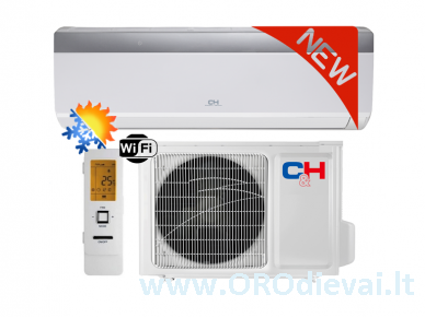 Cooper&Hunter ICY3 inverter CH-S09FTXTB2S-NG efektyvus šildymas iki -30°C