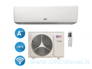 Cooper&Hunter VITAL Inverter CH-S09FTXF-NG efektyvus šildymas iki -15°C