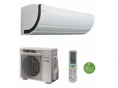 DAIKIN URURU SARARA 2.5/3.6 kW (FTXZ25N + RXZ25N) ORAS-ORAS KONDICIONIERIAUS Komplektas