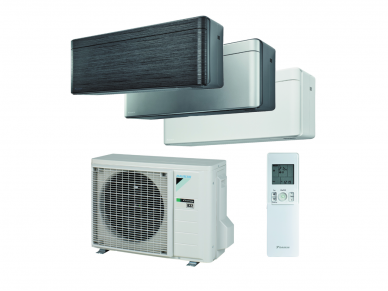 DAIKIN STYLISH 2.0/2.5 kW (FTXA20AW/BS/BT/BB + RXA20A9) ORAS-ORAS KONDICIONIERIAUS Komplektas