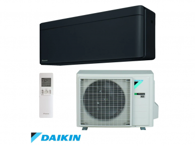 DAIKIN STYLISH NORDIC 3.0/3.2 kW (FTXTA30BB + RXTA30B) ORAS-ORAS ŠILUMOS SIURBLIO Komplektas