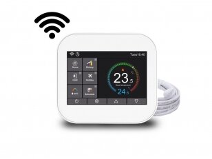 Elektroninis WI-FI termostatas (termoreguliatorius) Feelspot WTH07.36 white, Tuya