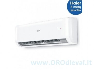 Haier TUNDRA Plus 5kW oro kondicionierius / šilumos siurblys oras-oras AS50TDDHRA-CLC/1U50MEGFRA 2