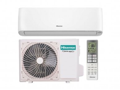 Hisense HVAC SERIJA ENERGY PRO NORDIC QG35XV0E PRIEMIUM ORAS-ORAS ŠILUMOS SIURBLYS 3,5/4,2 kW