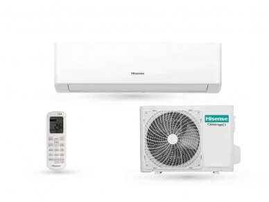 Hisense HVAC Serija ENERGY SE (2023m. modelis) KA35XR0E SIENINIS ORO KONDICIONIERIUS ŠILUMOS SIURBLYS 3,5/3,9 kW