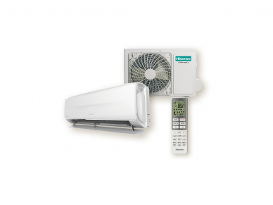 Hisense HVAC SERIJA FRESH MASTER (2023m. modelis) QF35XW00 LUXURY+ ENERGIJĄ TAUPANTIS ŠILUMOS SIURBLYS 3,5/4,2 kW