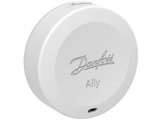 Išmani belaidė šildymo valdymo sistema Danfoss Ally, kambario temperatūros ir drėgmės jutiklis 014G2480