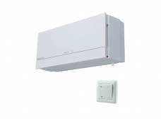 Jungiklis Mitsubishi Electric VL-100EU5-E mini rekuperatoriui