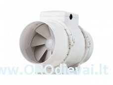 Kanalinis ventiliatorius Ø100mm Vents TT100T su laikmačiu