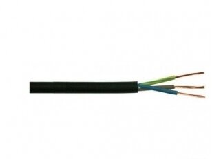 Lankstus kabelis gumine izoliacija H05RR-F 3x1.5mm²