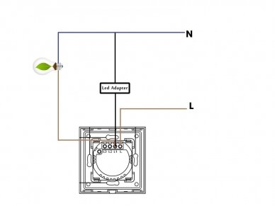 LED adapteris 2