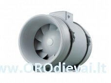 Mišraus tipo Ø125 ašinis-išcentrinis ventiliatorius Vents TT PRO125