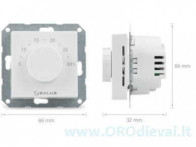 Neprogramuojamas termoreguliatorius Salus BTR230 2
