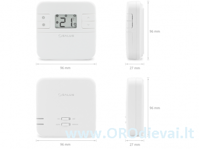 Neprogramuojamas termoreguliatorius Salus RT310RF 2