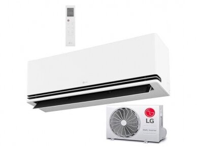 Oro kondicionierius LG BEVĖJIS Split DUALCOOL DELUXE H12S1D.NS1-S12ET.UA3 (3,50-4,00 Kw) -10 1