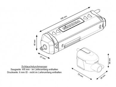 SICCOM FLOWATCH SILENCE DT20 DE20PMCD700 20l/h kondensato siurblys 4