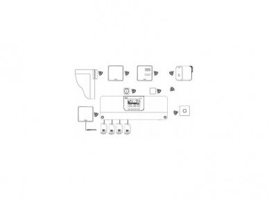 Šildymo valdiklis TECH EU-LX WI-FI 2
