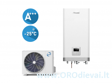 Šilumos siurblys oras-vanduo Airwell WELLEA Split (trifazis) AW-WHPSA1216-N93/AW-YHPSA12-H93 (-25°C)