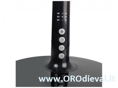 Stalinis oro ventiliatorius Argo Tablo EVO Black 2