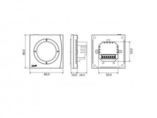 Termostatas Danfoss ECtemp Next Plus